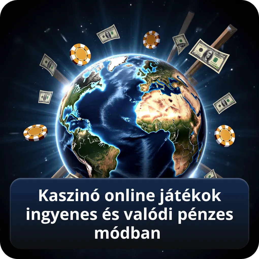 Kaszinó online játékok ingyenes és valódi pénzes módban