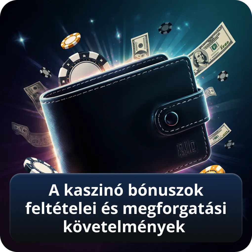 A kaszinó bónuszok feltételei és megforgatási követelmények