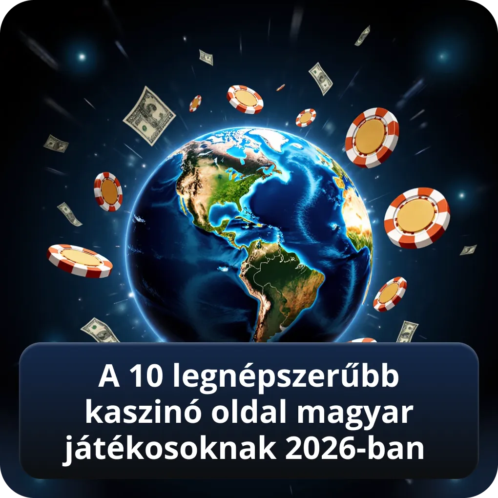 A 10 legnépszerűbb kaszinó oldal magyar játékosoknak 2026-ban